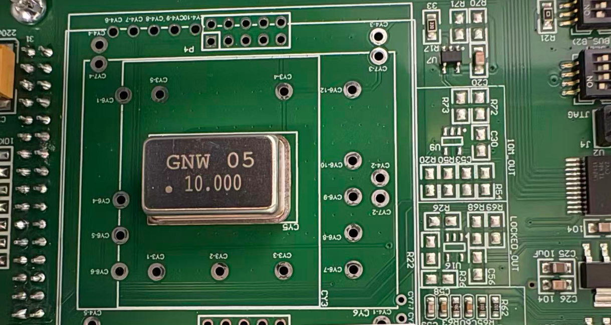 10MHz温补晶振TCXO-DIP14测试数据