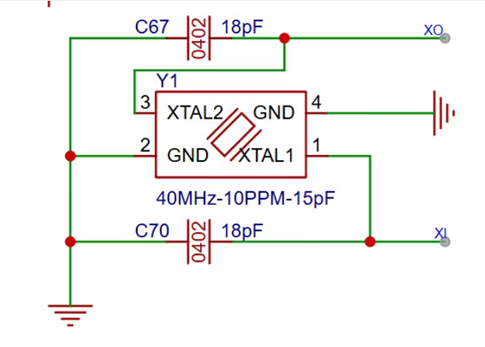 为什么有的晶振一脚接地？