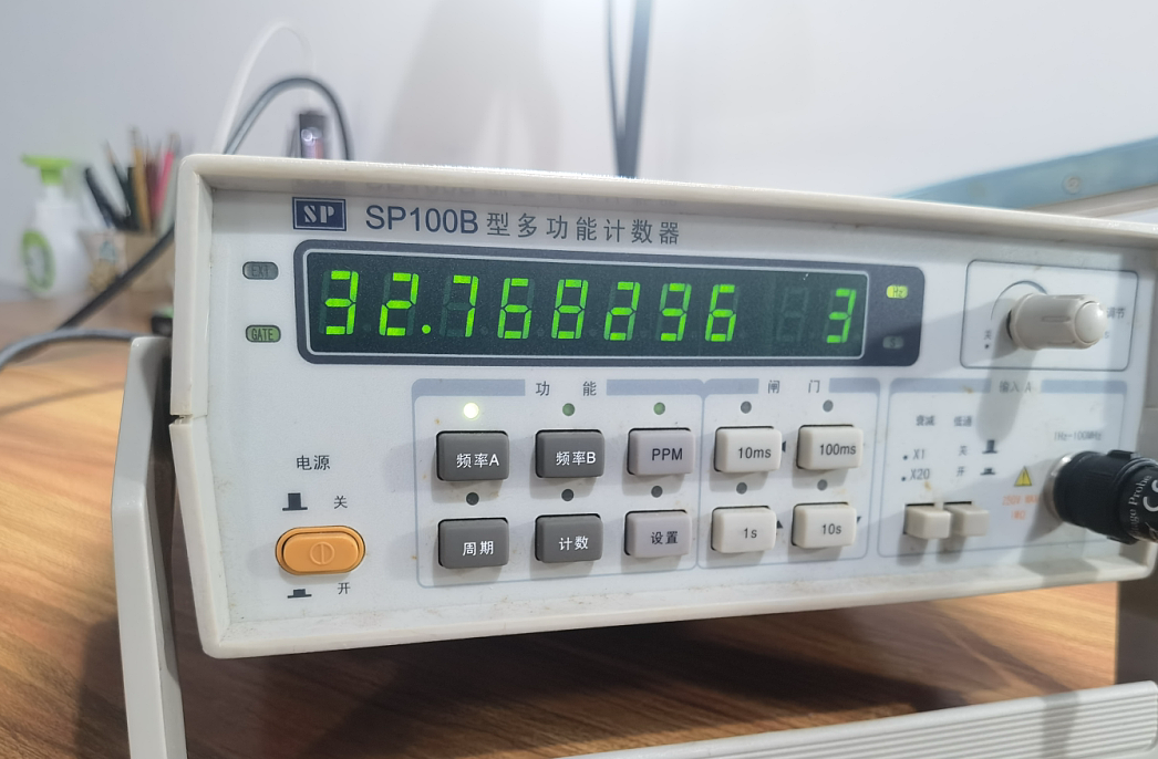 关于仪表晶振不良导致时间不准或不走的问题